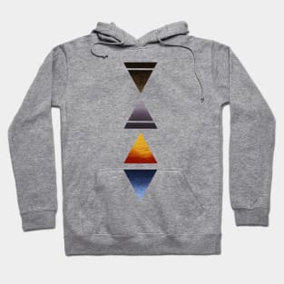 Earth, Wind, Fire, Water 4 Elements Hoodie